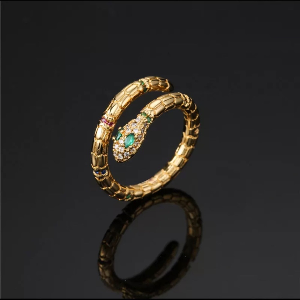 🔥Last one- New Snake Open Ring - Picture 2 of 7